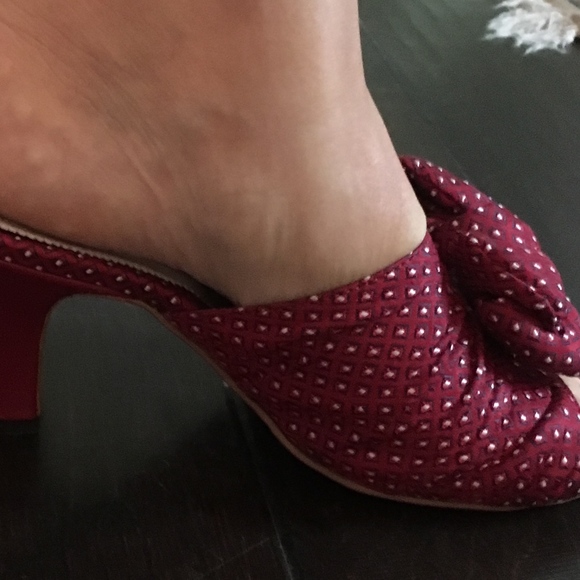 Chic and unique Italian Mules  - Pantofola d'Oro. - Picture 3 of 6